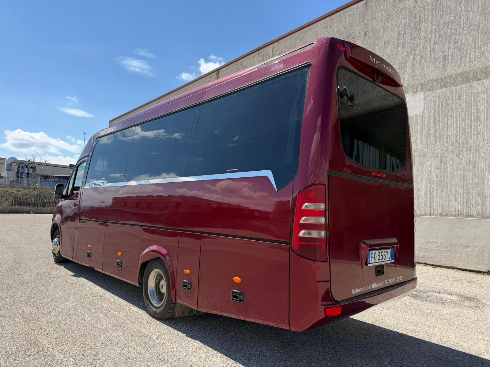 Mercedes Sprinter 519 — vista posteriore